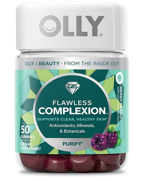 do olly flawless complexion help acne