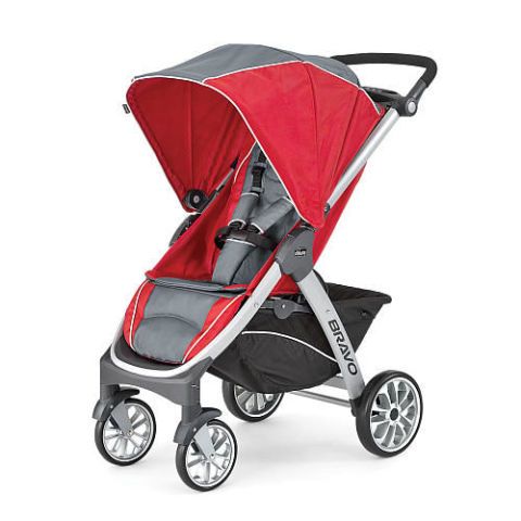 chicco bravo red stroller