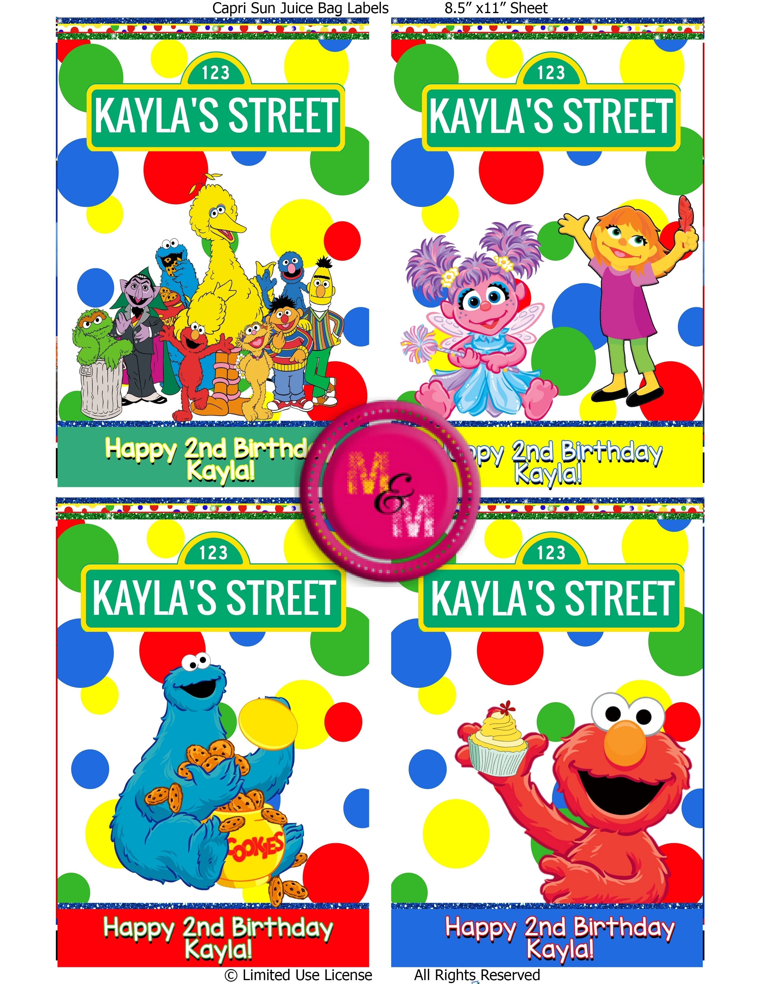 Editable Sesame Street Street Chip Bag Mugandmousedes - vrogue.co