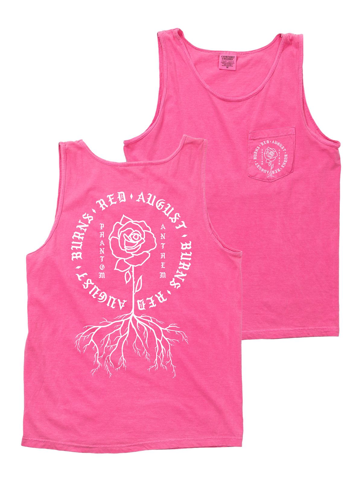 August Burns Red Phantom Planet Pocket Tank Top Merch Limited