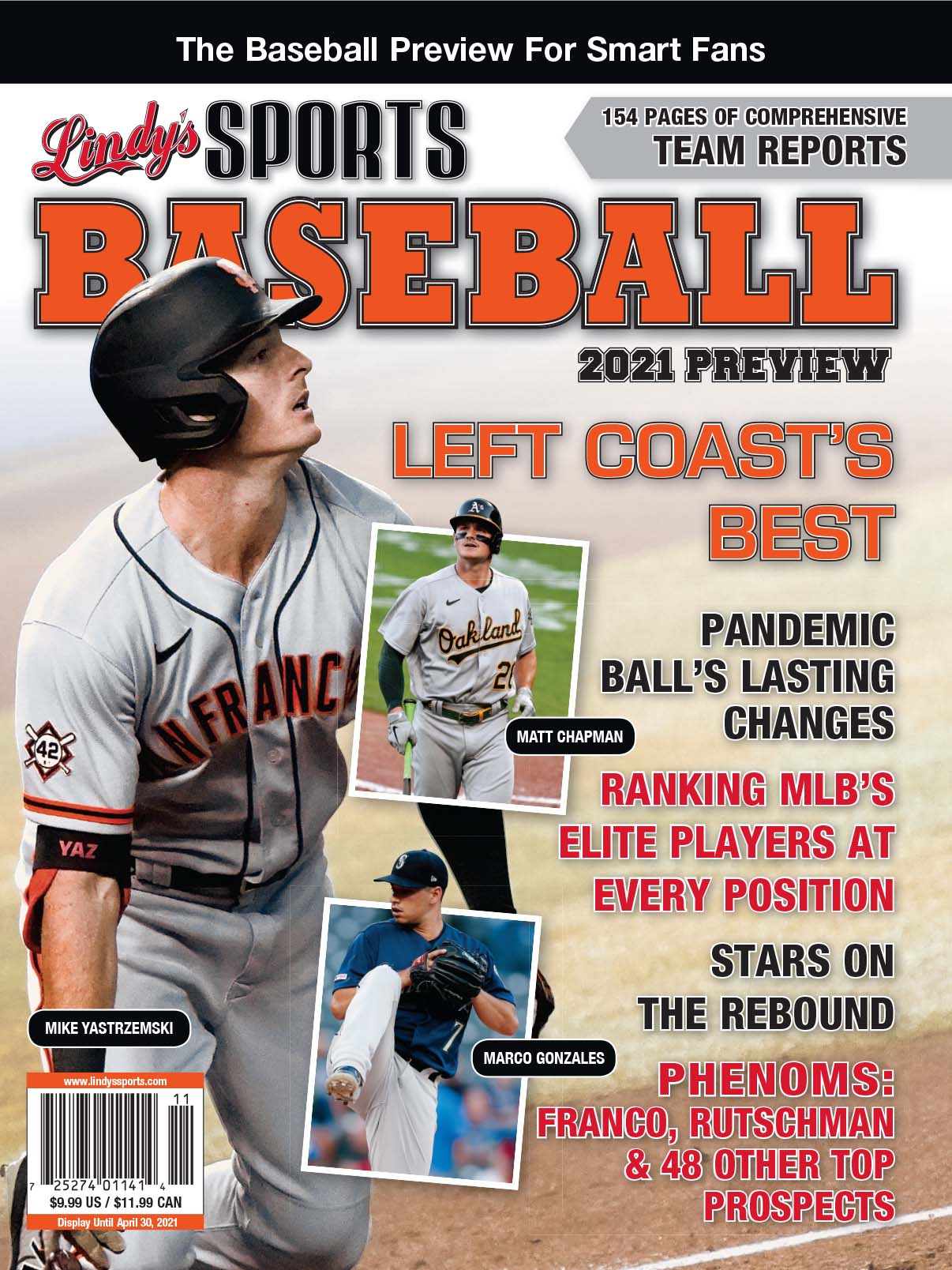 2021 Lindy's Baseball Preview Lindys Sports