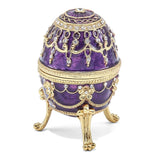 Bejeweled Imperial Purple Musical Egg