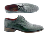 Oscar William Green Windsor Men's Luxury Classic Handmade Leather Shoes-10