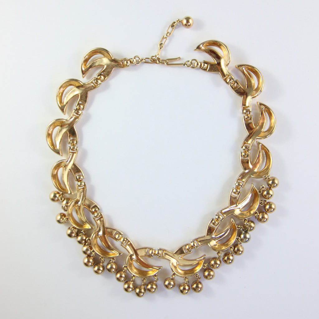 Beautiful Vintage Trifari Bell Collar Necklace c.1970s – Harlequin Market