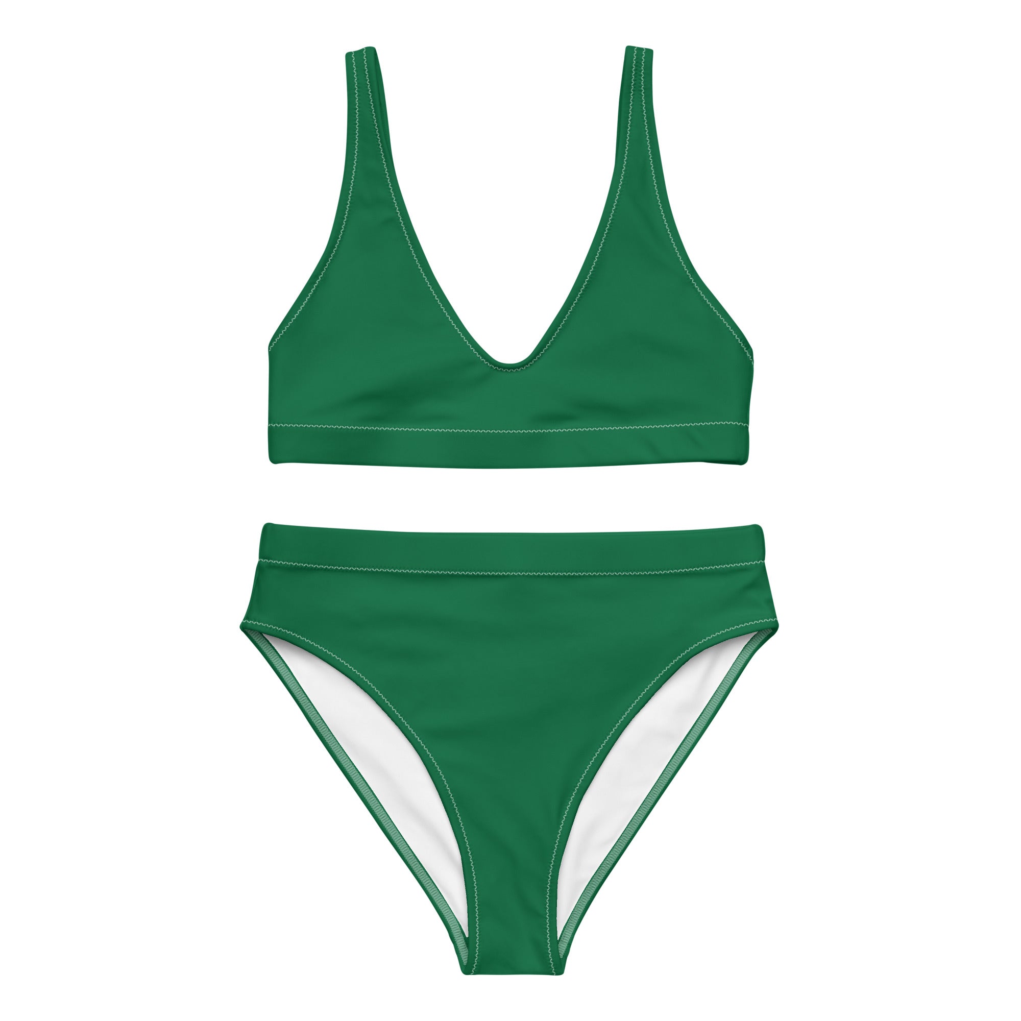 Grøn bikini | Flot grøn og miljøvenlig bikini fra – Din Badedragt