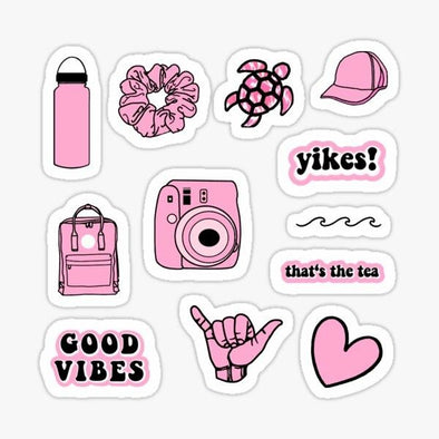 Heavy Aesthetic Sticker Sheet – Vapor95