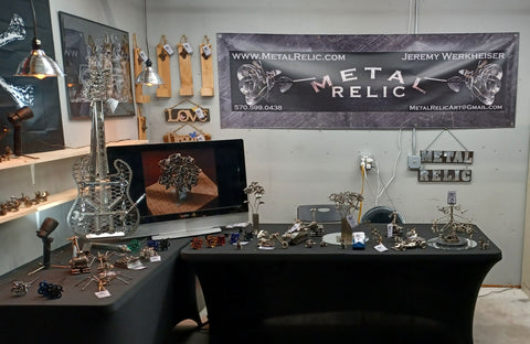 Metal Relic's Booth at 2021 Harford Fair