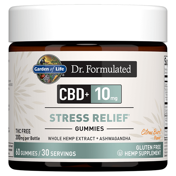 Image of Dr. Formulated CBD+ Stress Relief (300 mg CBD per bottle) (60 Gummies)