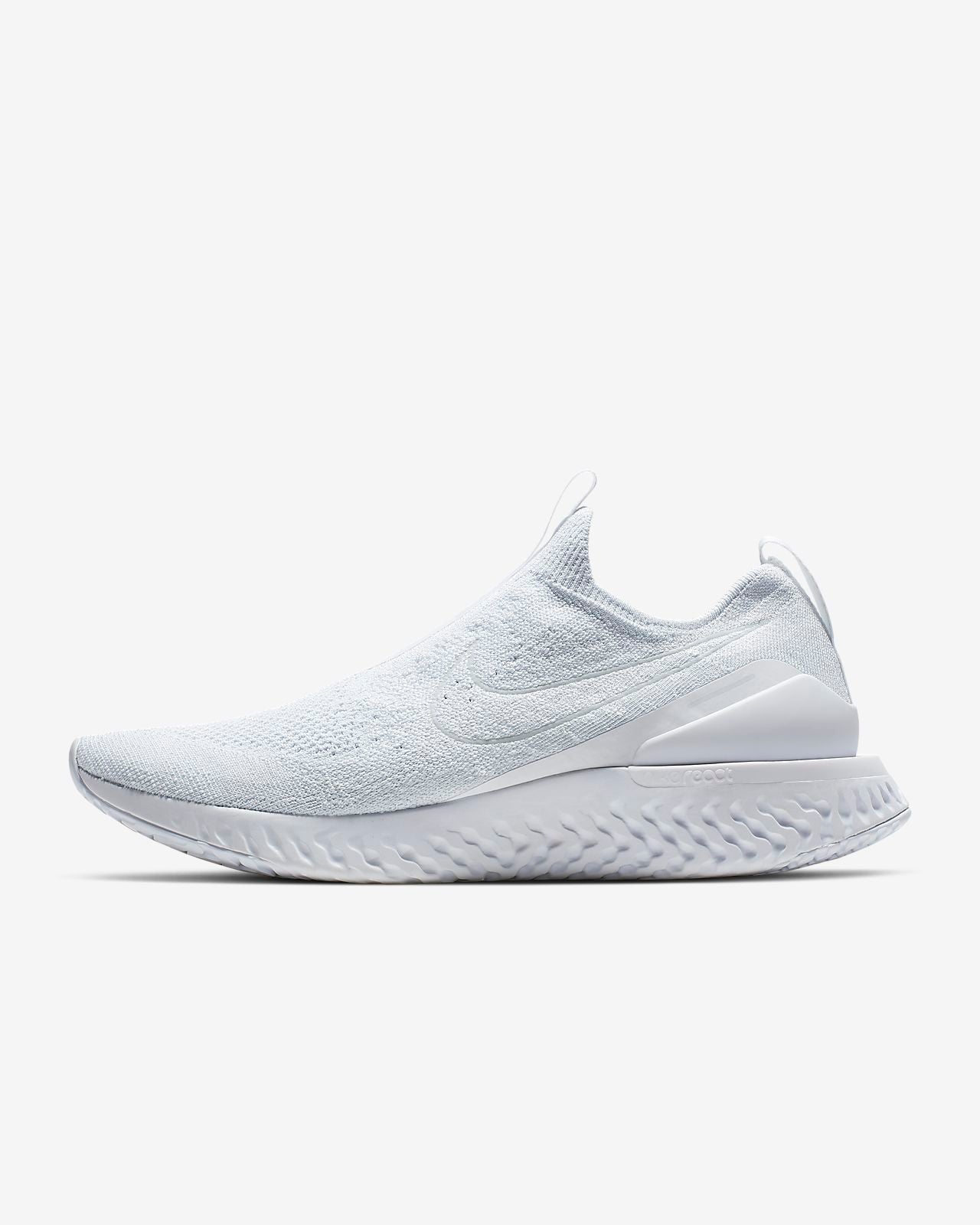 nike epic react flyknit slip on