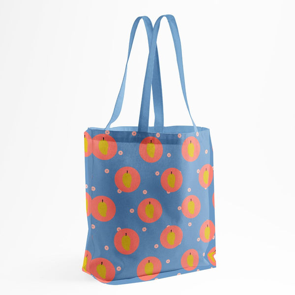 Blue mango shopper bag