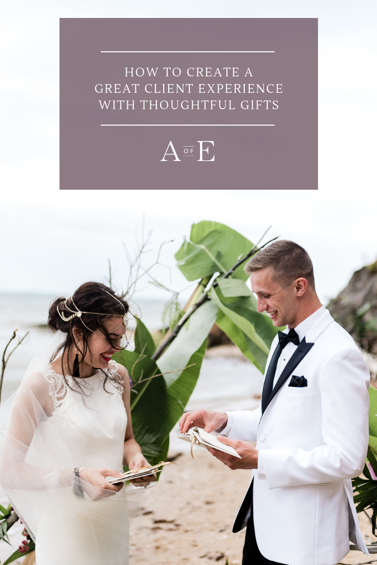 Wedding Pros: we have an exciting treat for you! We curated 10 occasions for client gifting that you can use to create an unforgettable client experience that WOWs all of your clients. Read our blog post to find out how to send thoughtful gifts that are sure to leave an impression. #weddingbusiness #weddingplanner #weddingindustry #weddingpros Photo credit to: April Elizabeth Photography