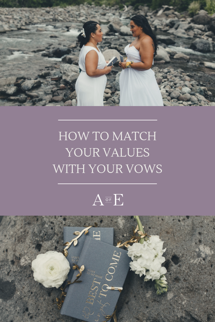 How will you write your wedding vows? Will you make them funny and playful or sentimental and romantic? It is an exciting process that will make your wedding day truly special and unique to you and your significant other. Not sure how to get started writing your custom wedding vows? Read our blog post to get some prompts and tips to help you get started. #vowbooks #weddingvows #customweddingvows #personalizedweddingvows Photo credit to: Stephanie Betsill Photography