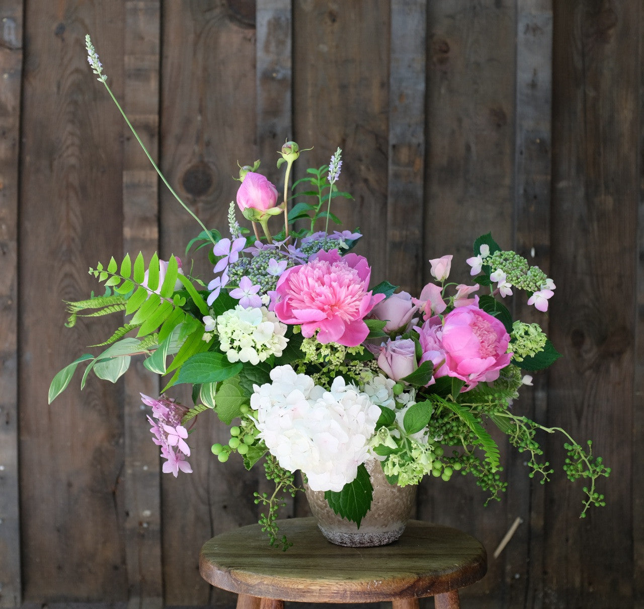 Ashland Peony Arrangement Florist In Lexington Ky Michler S