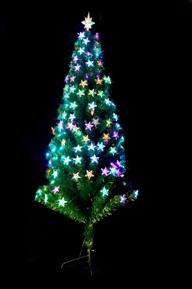 pre lit led christmas tree