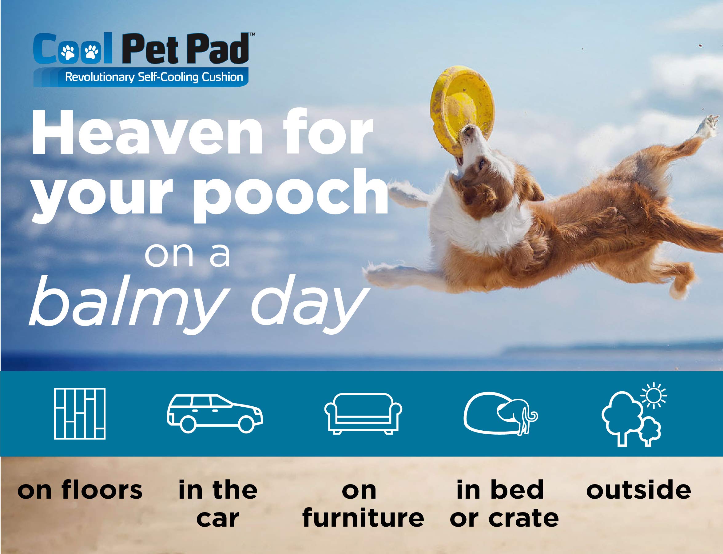 comfy pooch cooling gel pet mat