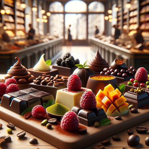 Association de saveurs avec le chocolat