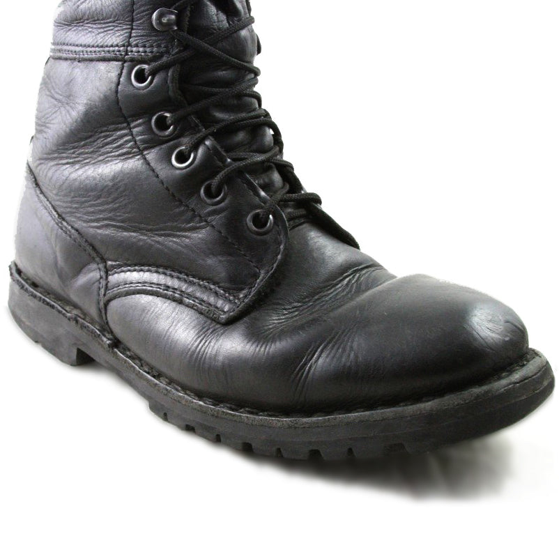 austrian lightweight leather combat boots