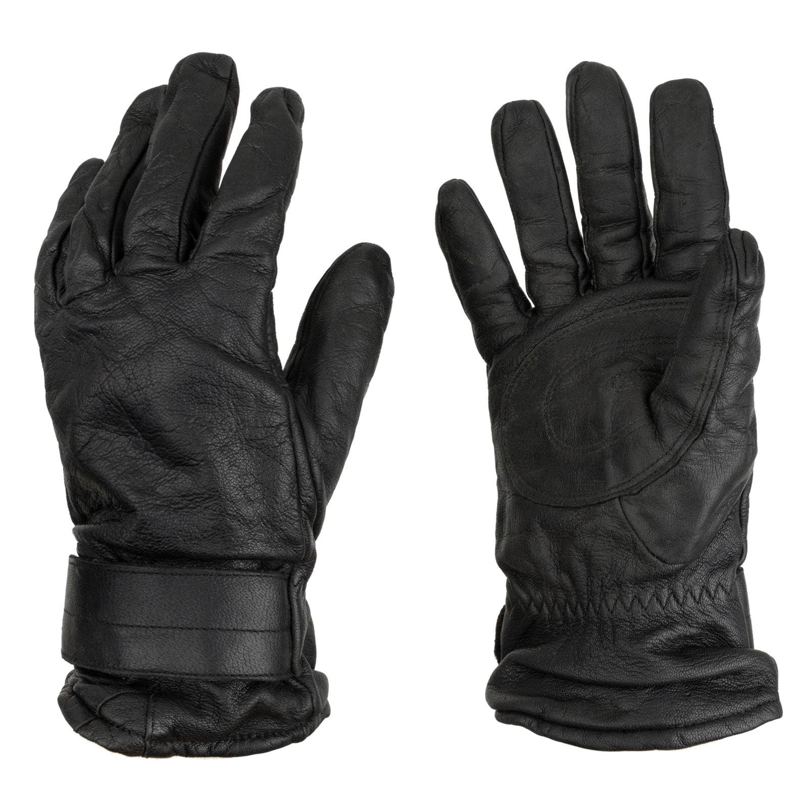 wool lined leather work gloves