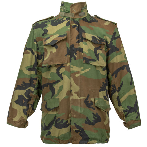 Romanian M90 Leaf Pattern Parka With Liner — Swiss Link Military Surplus