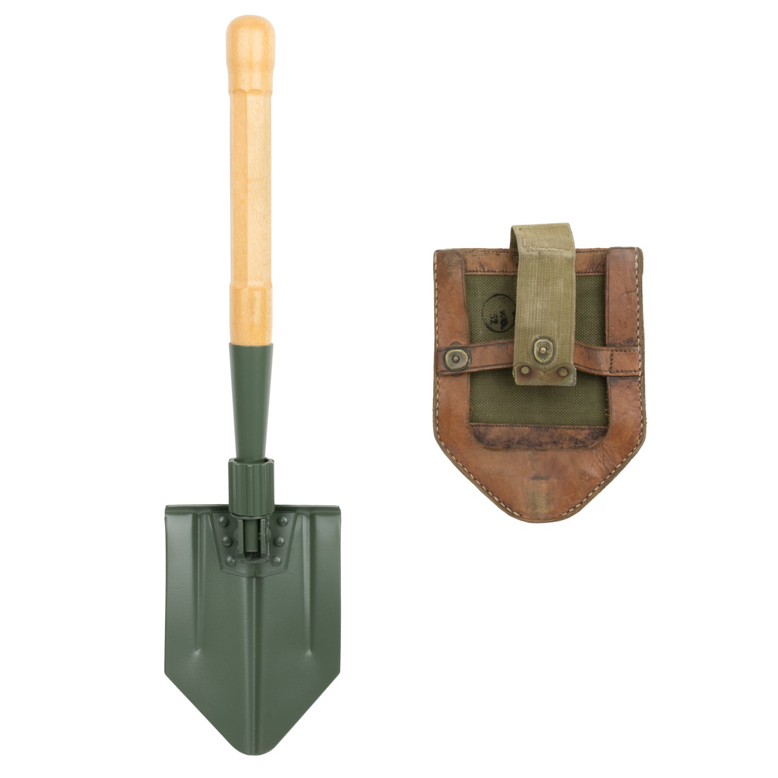 military folding shovel