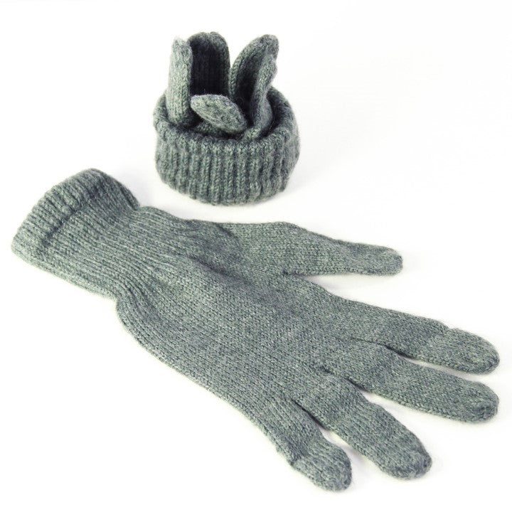 or wool gloves