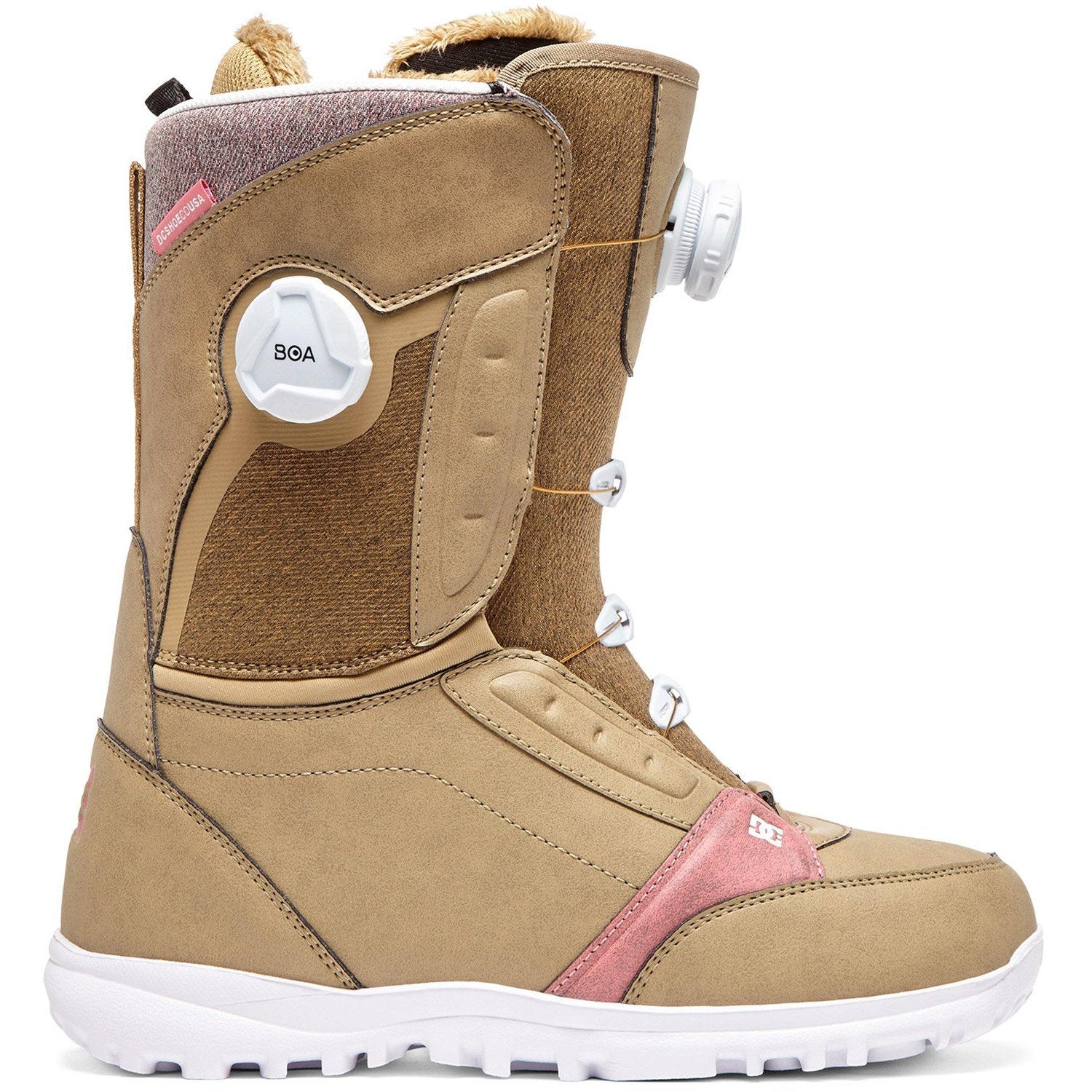 dc double boa snowboard boots