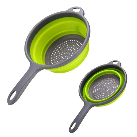 collapsible kitchen strainer colander for RVs trailers camping