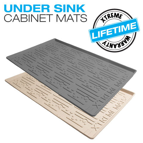 under sink cabinet mats for rv camper trailer protection and organization