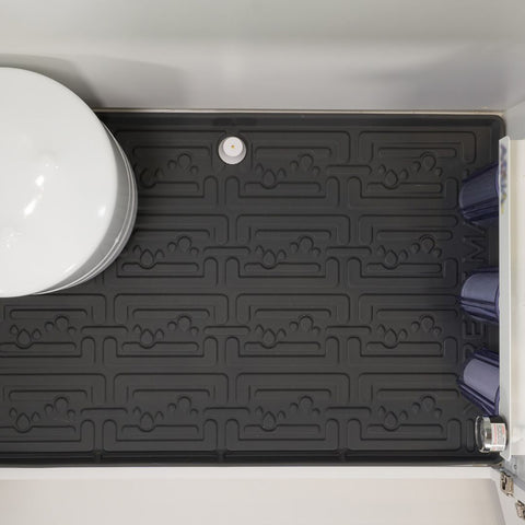 An under-sink mat from Xtreme Mats