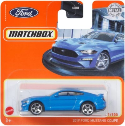 MATCHBOX BASIC CAR COLLECTION GXM49 2019 FORD MUSTANG COUPE 31 OF 100 ...