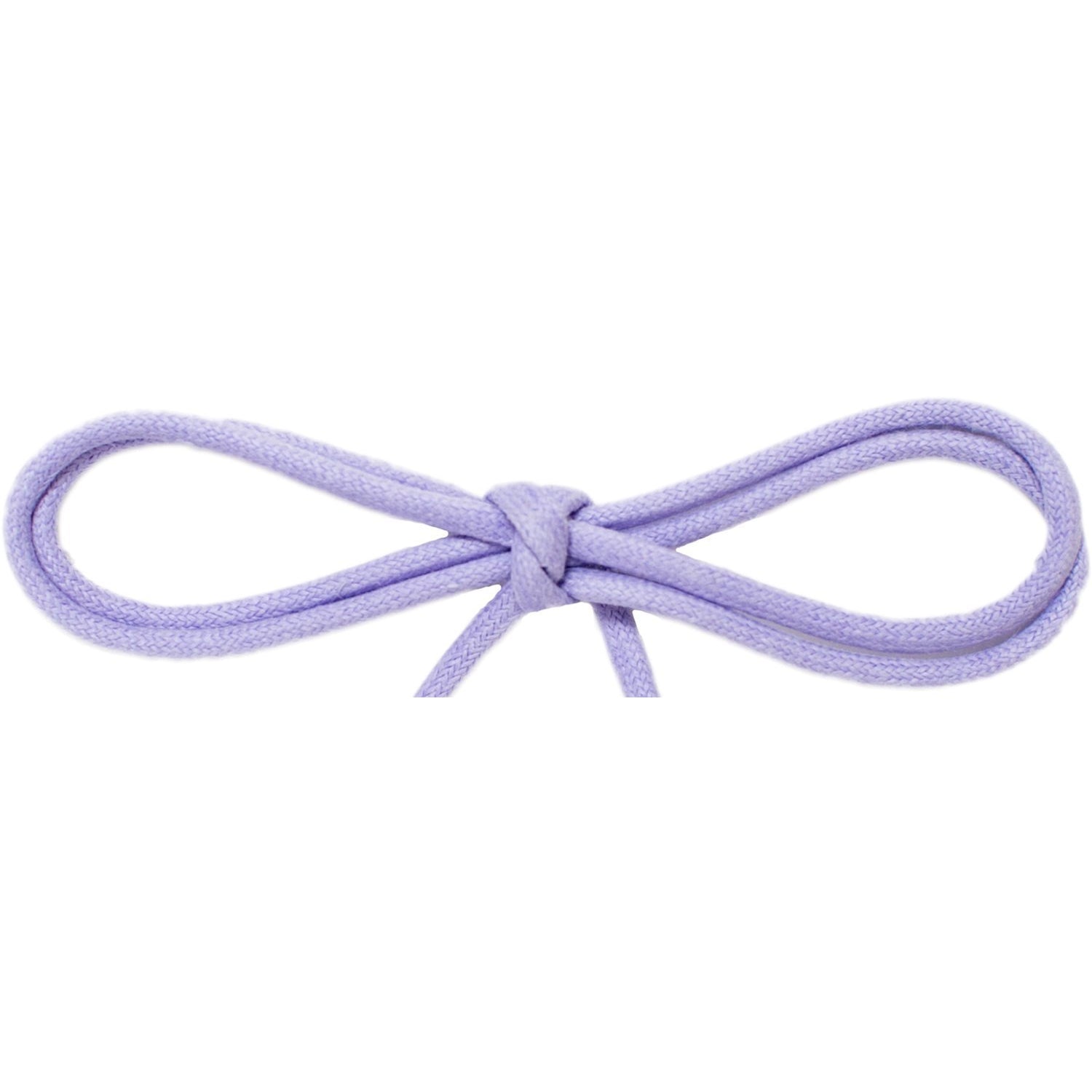 Wholesale Waxed Cotton Thin Round DRESS Laces 1/8'' - Violet (12 Pair Pack) Shoelaces