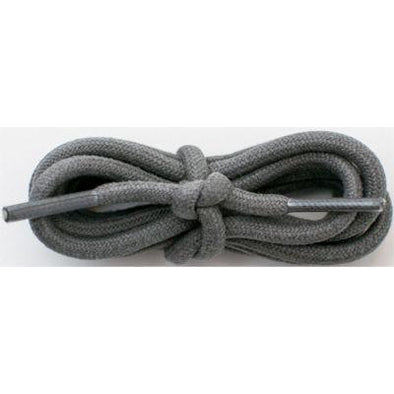 round gray shoelaces