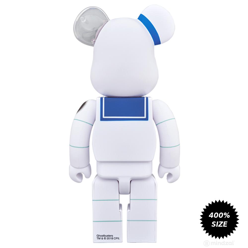Angry Face Stay Puft Marshmallow Man 400% Bearbrick by Medicom Toy