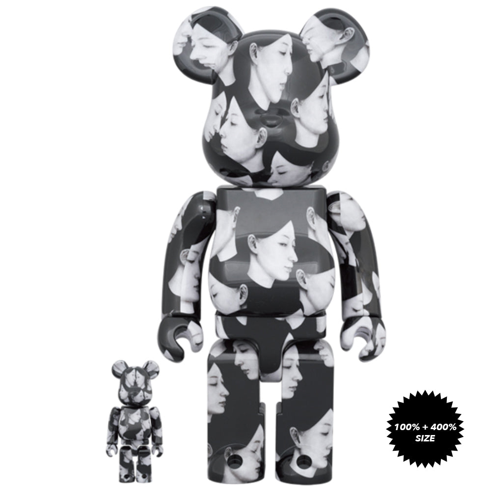 Tokyo Tribe Black Waru 400% Bearbrick by Medicom Toy - Mindzai Toy