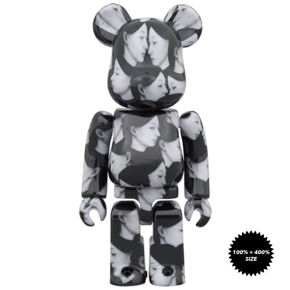 Tokyo Tribe Black Waru 400% Bearbrick by Medicom Toy - Mindzai Toy