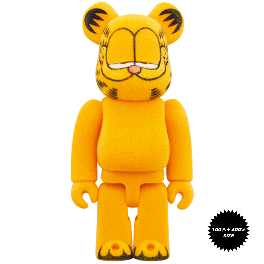 Garfield (Gold Chrome Ver.) 1000% Bearbrick by Medicom Toy