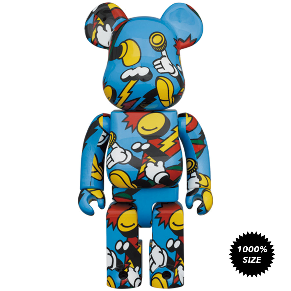 PiL 100% + 1000% Bearbrick Set by Public Image Ltd x Medicom Toy