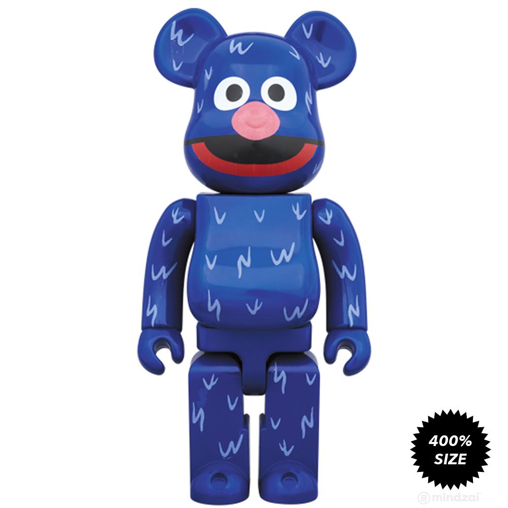 Sesame Street Grover 400 Bearbrick By Medicom Toy Mindzai Toy Shop