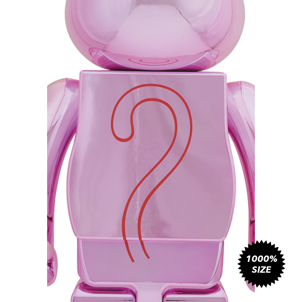 Pink Panther Chrome Ver. 1000% Bearbrick by Medicom Toy