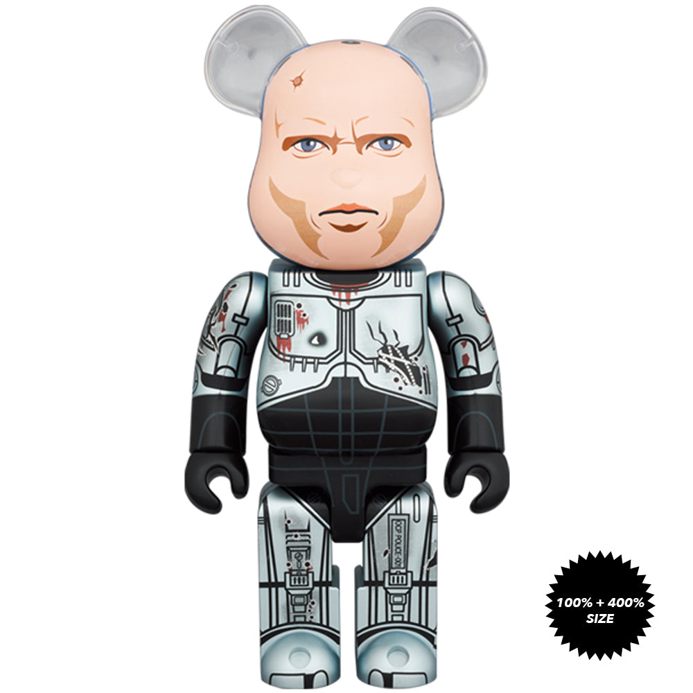 007 You Only Live Twice 100% + 400% Bearbrick Set by Medicom Toy 