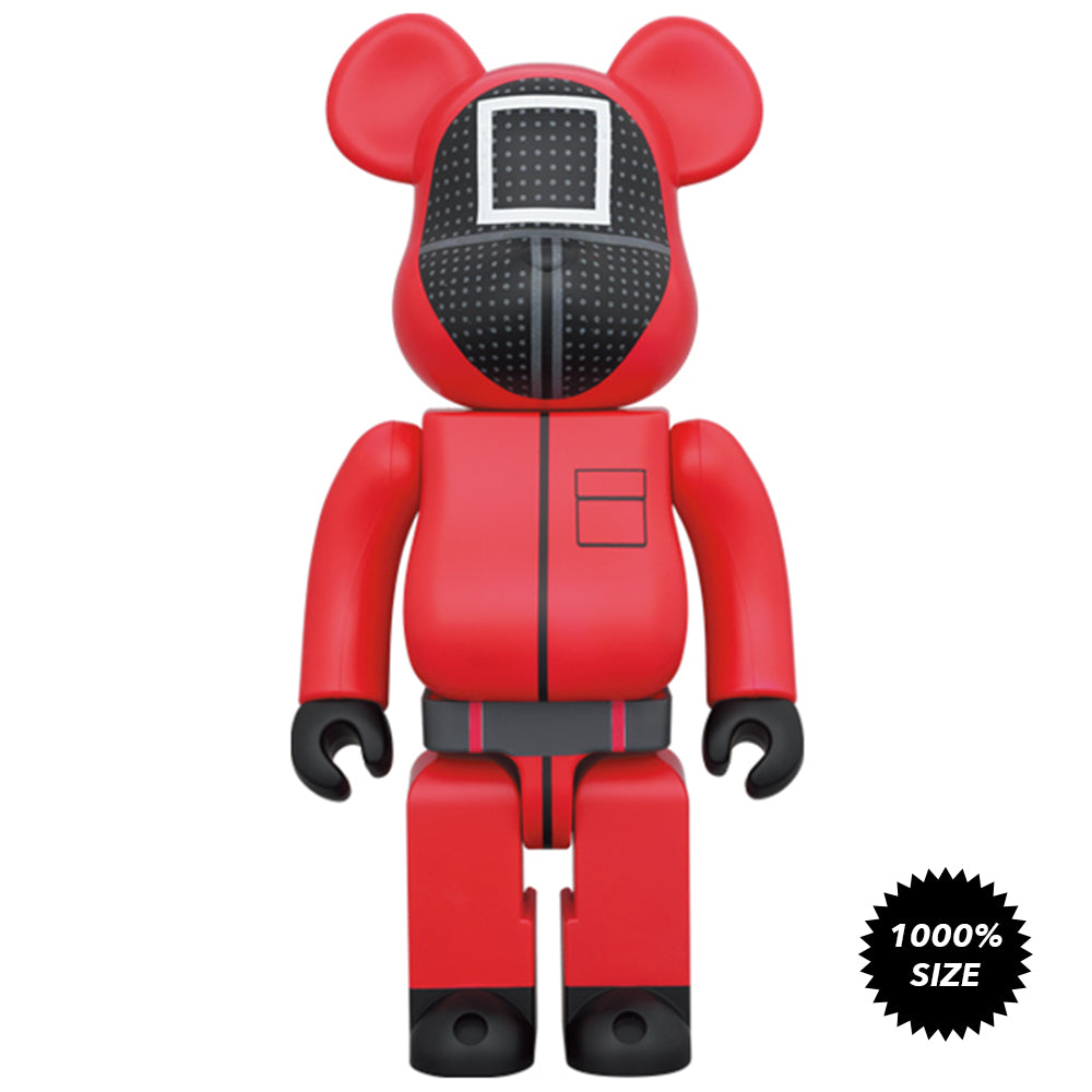 Bearbrick SQUID GAME GUARD “△-