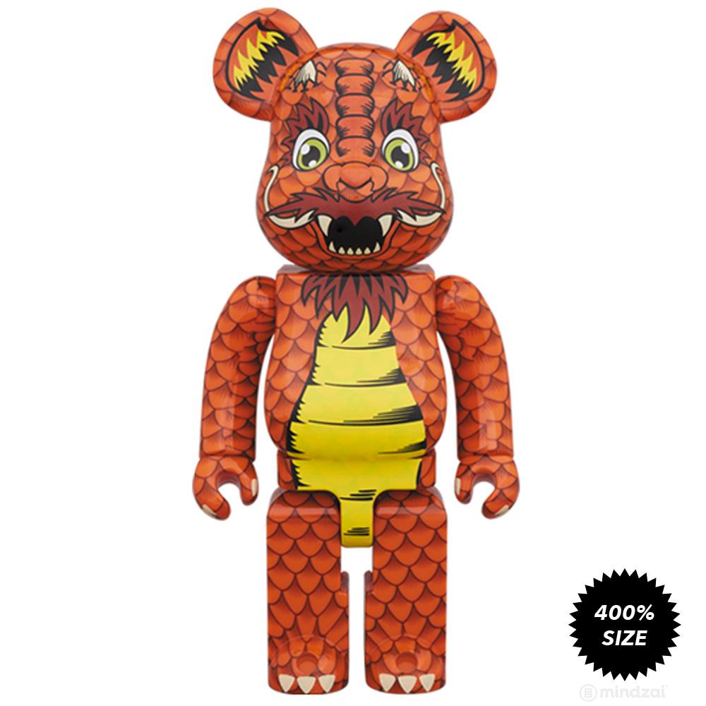 Steve Caballero "Cab Dragon" 100% + 400% Bearbrick Set by Medicom Toy