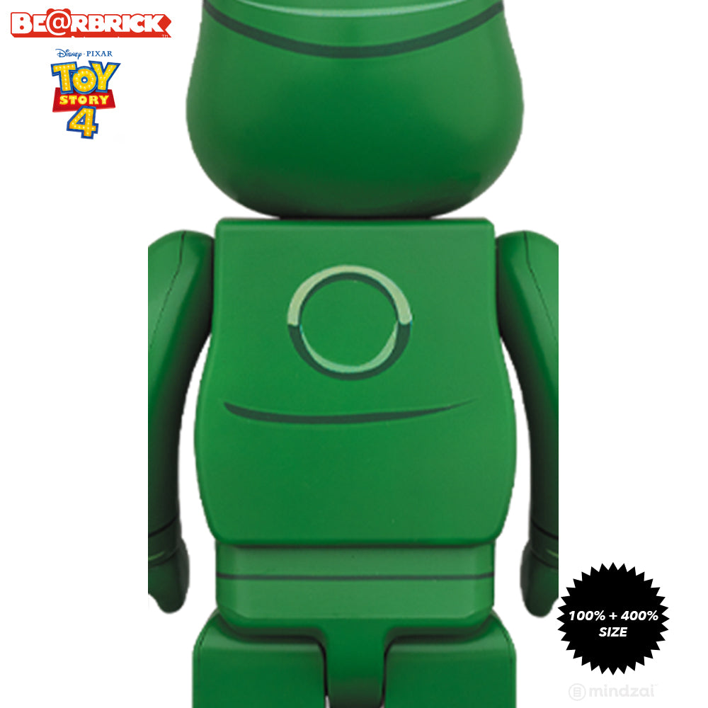 ベアブリック be@rbrick GREEN ARMY MEN 400%100%