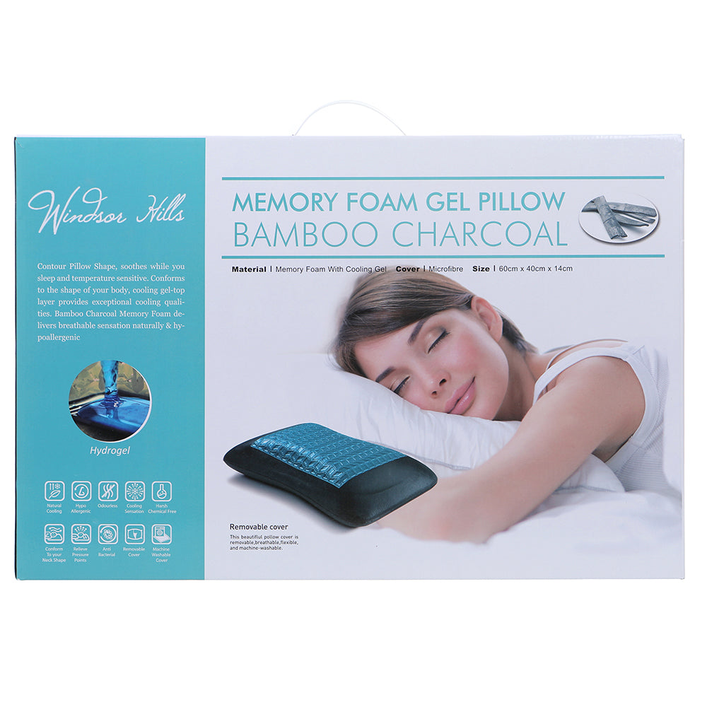 bamboo cooling gel pillow