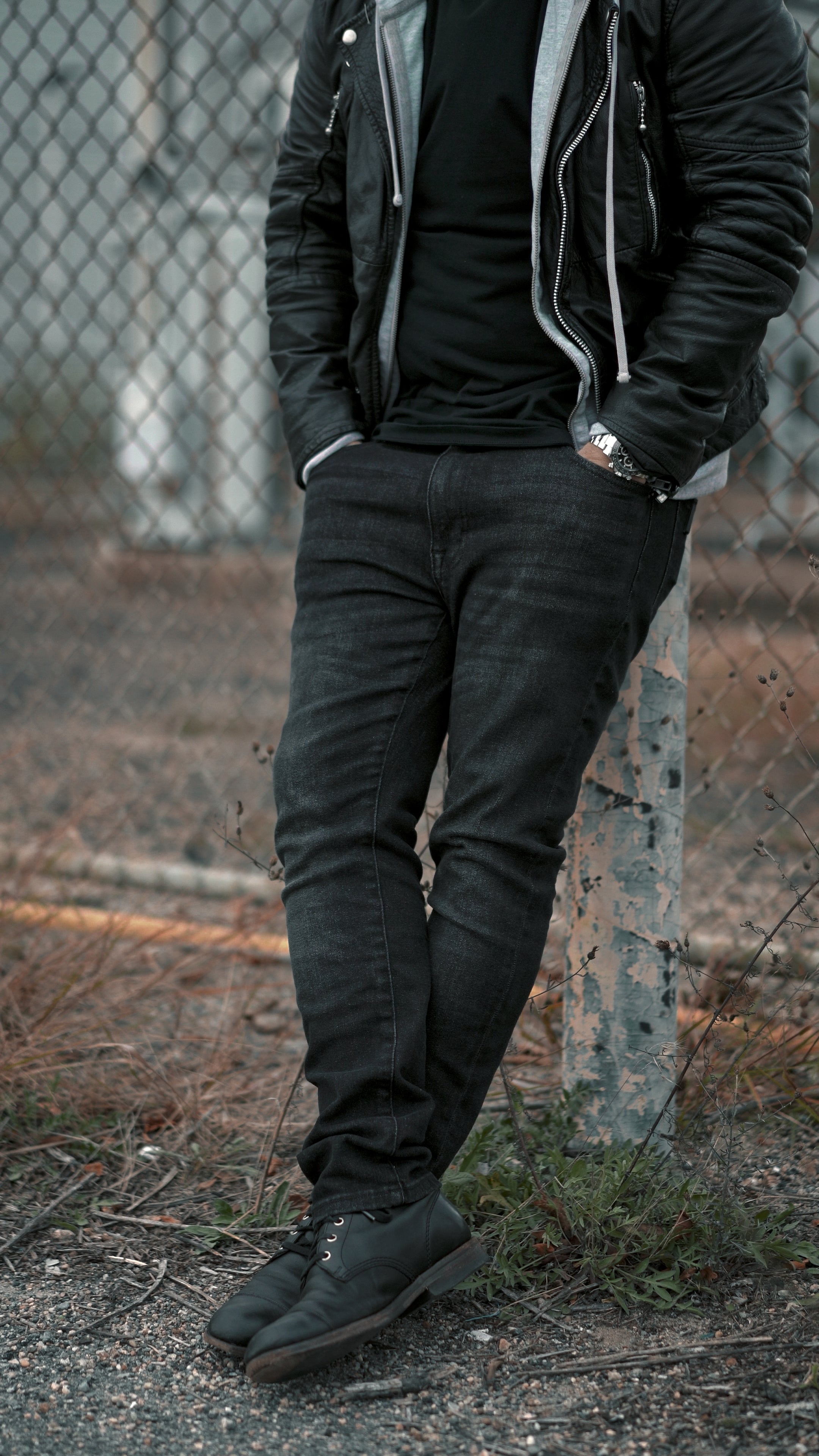 Actualizar 98+ imagen black jeans outfit male