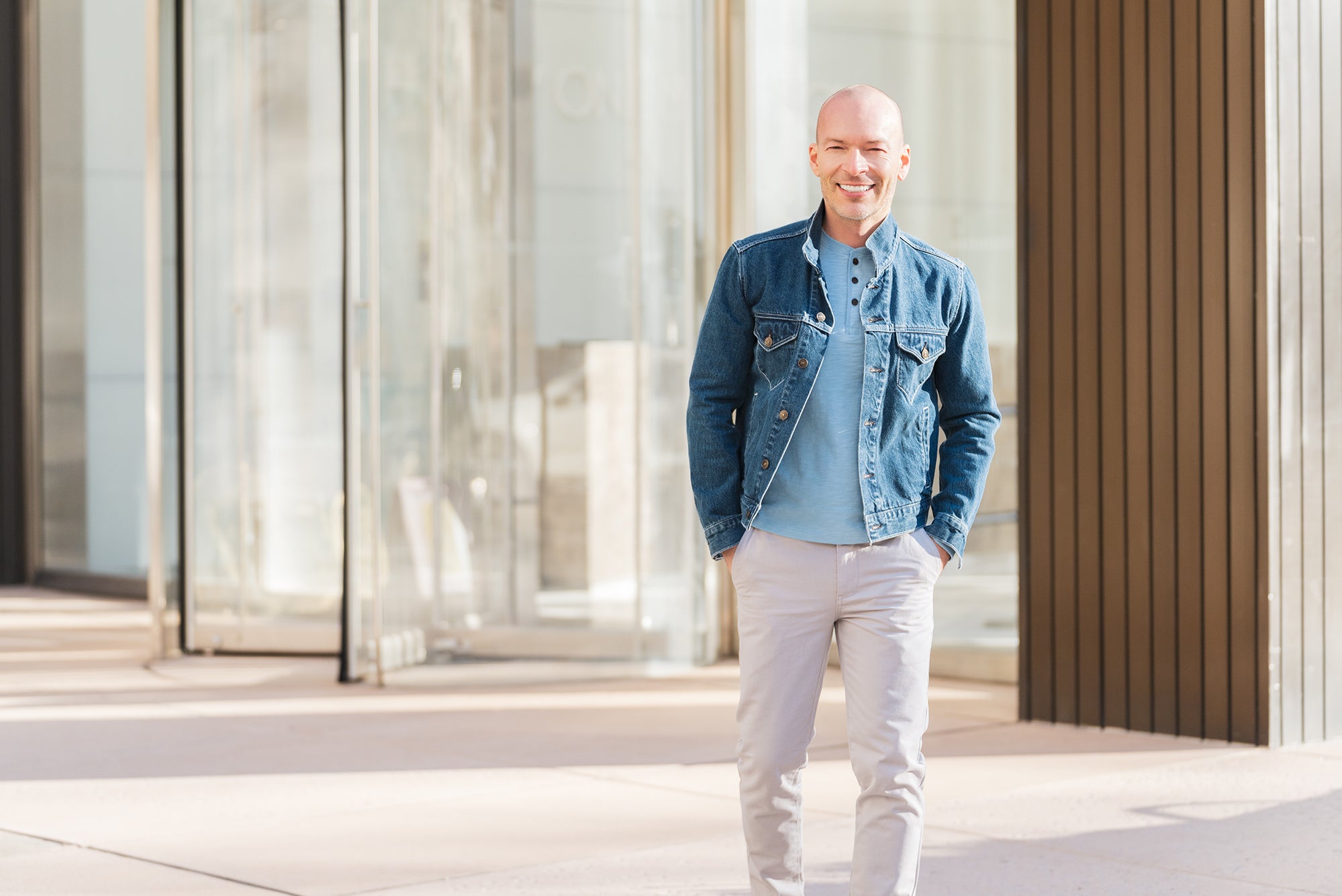 Cropped Denim Jacket - Men - Ready-to-Wear