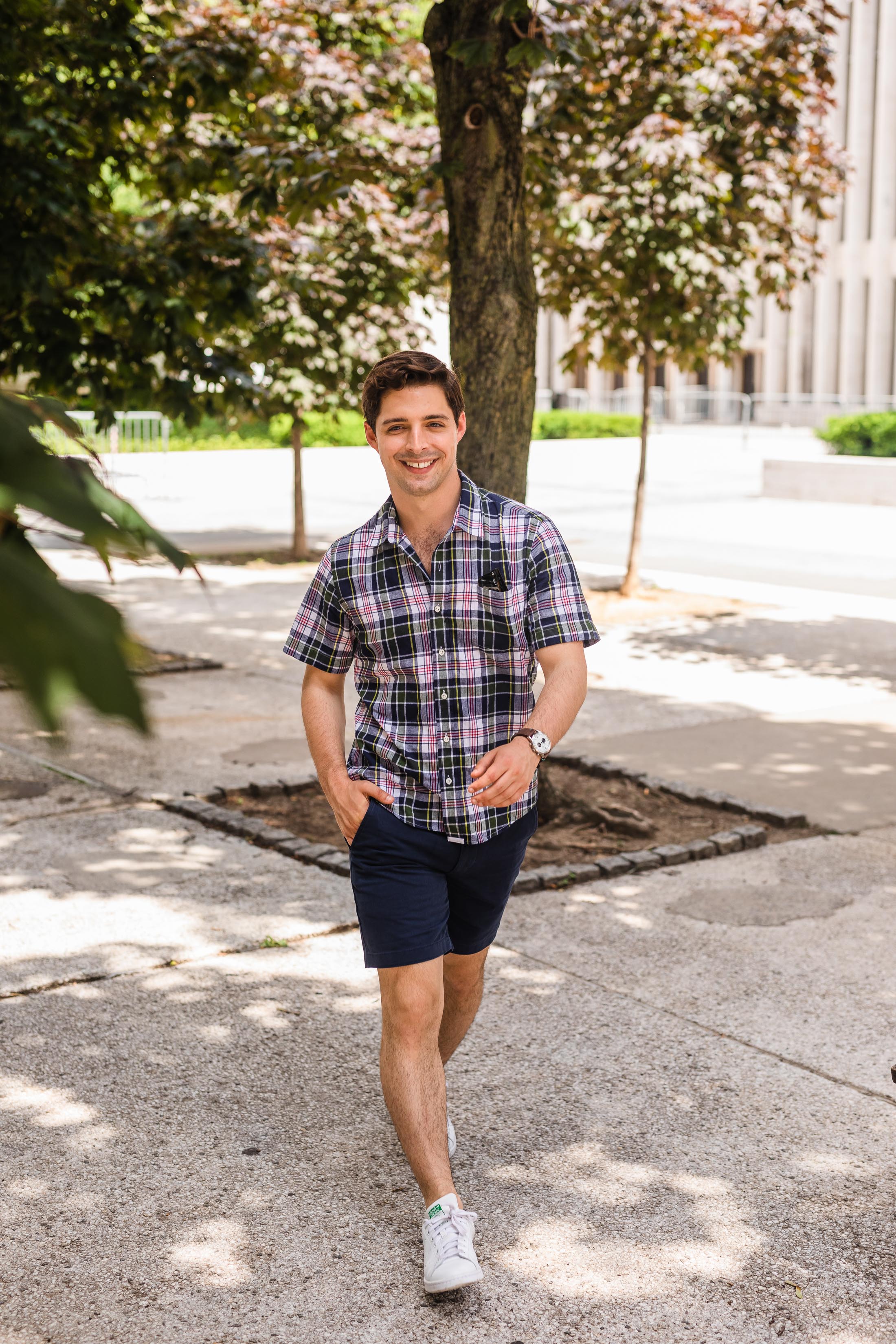men's formal shorts outfit