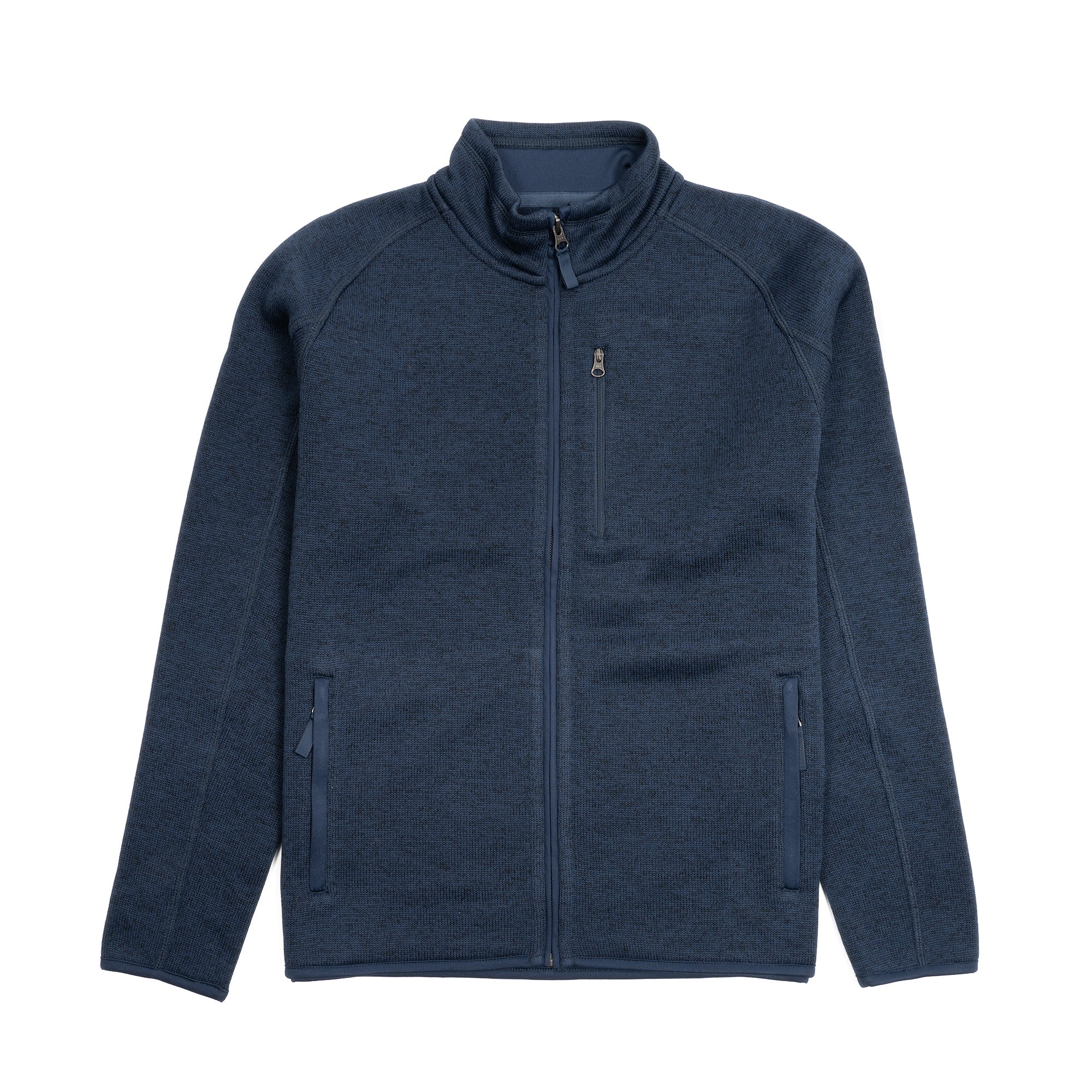 Fleece Jacket, Navy | Peter Manning NYC