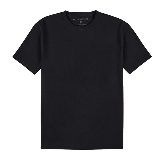 Workout Shirt - Black, 1 (FOR Short Men) | Peter Manning NYC