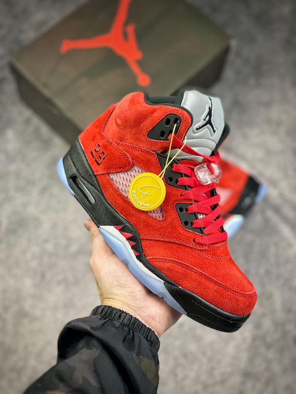 jordan 5 raging bull red